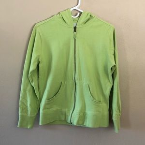 Columbia zip-up hoodie.